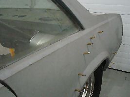 Gee, Looks like it got accupuncture!