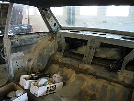 Inside of the car