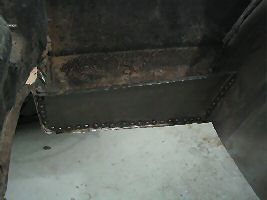 Start of the trunk bottom