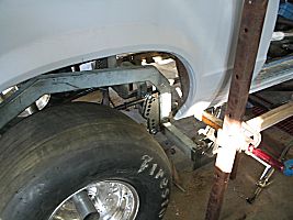 The Left side Quarter Panel